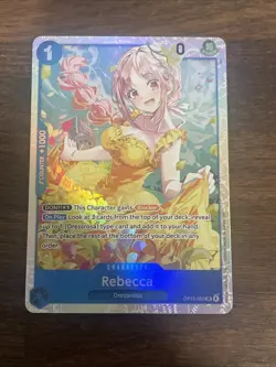 Rebecca Foil OP15-053 Adventure on Kami's Island One Piece - Image 1