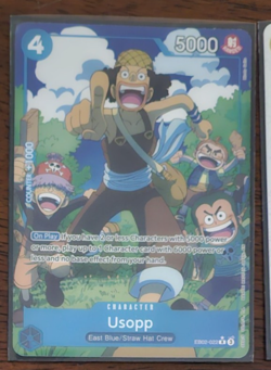 Usopp Anime 25th Collection Cars - One Piece Card Game English - Image 1