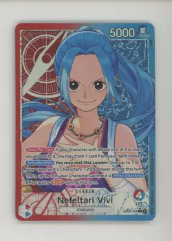 One Piece English EB03-001 Nefeltari Vivi Alternate Art Leader - Image 1