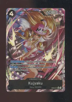 One Piece English EB03-041 Kujyaku Alternate Art Rare - Image 1