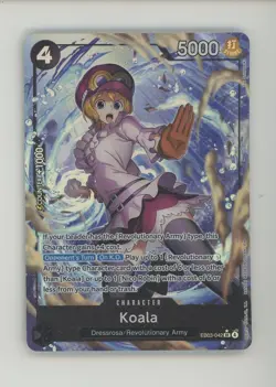 One Piece English EB03-042 Koala Alternate Art Super Rare - Image 1