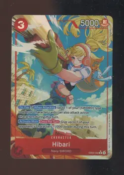 One Piece English EB03-008 Hibari Alternate Art Rare - Image 1