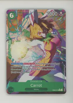 One Piece English EB03-013 Carrot Alternate Art Rare - Image 1