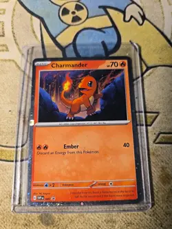 Pokemon Charmander Holographic Card 047, 2023 Game Freak - Image 1