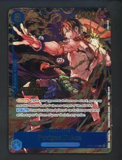 2025 One Piece EN 3rd Anniversary 3 Brothers Winner #053 Portgas D. Ace - Image 1
