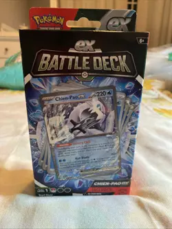 Pokemon TCG ex Battle Deck 2023 Chien-Pao ex 60-Card Ready to Play Deck New 820650852404 - Image 1