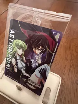 Union Arena Code Geass Volume 2 Release Event Winner Card Foil UEPR/CGH-AP03 - Image 3