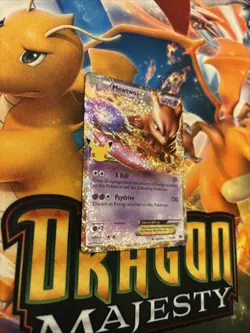 Pokemon TCG Mewtwo EX 54/99 Celebrations Classic Collection Holo Card - Image 2