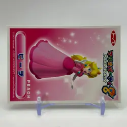 PEACH Mario Party Trading 8 Top Promo Card TCG Anime Manga Nintendo Japan #21 - Image 2