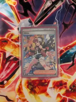 Hilda 171/086 Sv: White Flare Holo near mint sir Pokemon card - Image 1