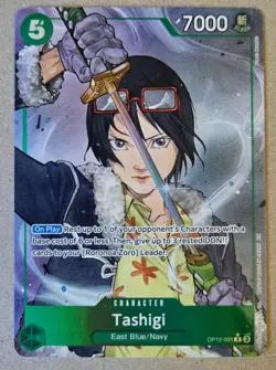 Tashigi (Alt Art) OP12-031 R Legacy of the Master - ONE PIECE Card Game ENGLISH - Image 1