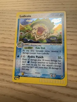 Pokemon TCG Ludicolo EX Sandstorm Holo Rare Card 7/100 - Image 2