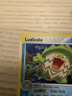Pokemon TCG Ludicolo EX Sandstorm Holo Rare Card 7/100 - Image 4
