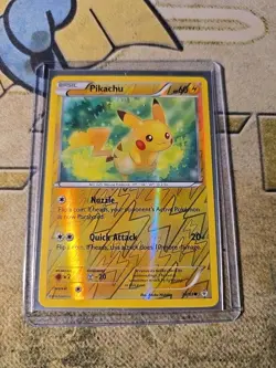 Pokemon Pikachu Reverse Holographic Card 26/83, 2016 - Image 1