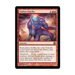 WOTC MtG Scars of Mirrodin Molten Psyche (R) NM - Image 1