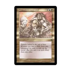 WOTC MtG Legends Kasimir the Lone Wolf (U) EX - Image 1