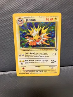JOLTEON JUNGLE - HOLO [NM/LP] - RARE VINTAGE POKEMON CARD WOTC - Image 1