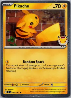 Pikachu (Pokemon Day 2026) 051/162 Holo Miscellaneous Cards & Products NM - Image 1