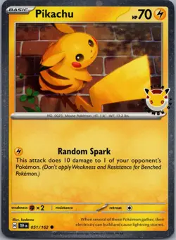 Pikachu (Pokemon Day 2026) 051/162 Holo Miscellaneous Cards & Products NM - Image 1