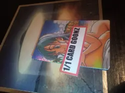 Waifu Bulma Dragon Ball Super Card HOLO - Image 1