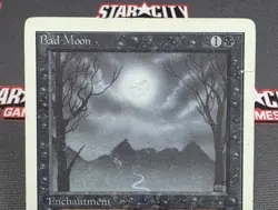 MTG Bad Moon- DAMAGED -Unlimited Edition Magic the Gathering Card # 094 - Image 3