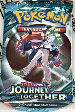 Scarlet & Violet Journey Together Booster Pack 10 Additional Cards Collect 🃏🔥 - Image 1