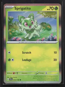 Sprigatito - (Mirage Holo) Promo Miscellaneous Cards & Products 013/198 NM - Image 1