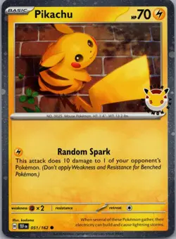 Pikachu (Pokemon Day 2026) 051/162 Holo Miscellaneous Cards & Products NM - Image 1