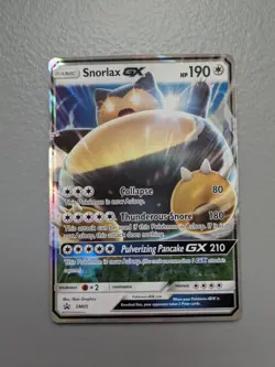 Snorlax GX - SM05 - Pokemon Sun & Moon Promo Ultra Rare Card NM - Image 1