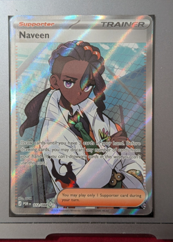 Pokemon Naveen Trainer-Supporter Full Art Foil UR Card perfect order 112/088 - Image 1