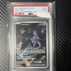 Mewtwo 052 Sv: Scarlet & Violet Promo Cards Holo PSA 9 - Image 1