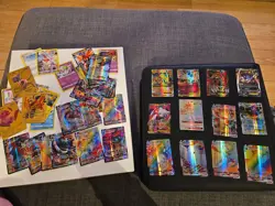 BULK POKEMON ++450 CARDS * *ALL FAN ART, NOT ONE AUTHENTIC ** RANGES NM TO MP - Image 1