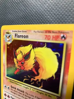 FLAREON JUNGLE - HOLO [NM/LP] - RARE VINTAGE POKEMON CARD WOTC - Image 2