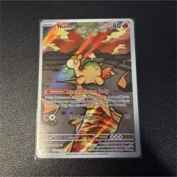 Pokemon Numel 223/217 Holo 2026 Basic Fire Card HP80 English - Image 1