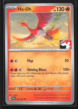 Ho-Oh Uncommon Prize Pack Series Cards 019/191 NM - Image 1