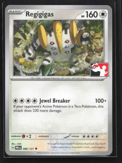 Regigigas - Uncommon Prize Pack Series Cards 086/131 NM - Image 1