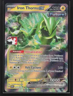 Iron Thorns ex - Double Rare Prize Pack Series Cards 077/167 NM - Image 1
