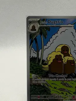 Alolan Dugtrio 208/191 - SV08: Surging Sparks (SSP) Illustration Rare Holo Card - Image 5