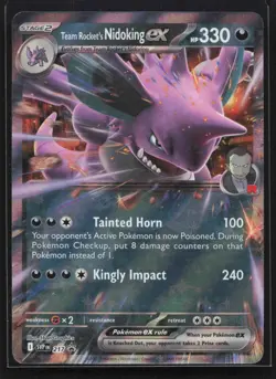 Team Rocket's Nidoking ex - Promo SV: Scarlet & Violet Promo Cards 217 NM - Image 1