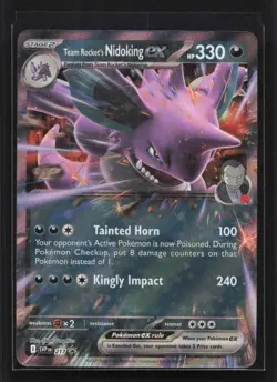 Team Rocket's Nidoking ex - Promo SV: Scarlet & Violet Promo Cards 217 NM - Image 1