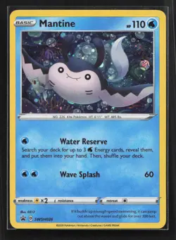 Mantine - Promo SWSH: Sword & Shield Promo Cards SWSH026 NM - Image 1