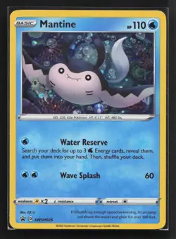 Mantine - Promo SWSH: Sword & Shield Promo Cards SWSH026 NM - Image 1