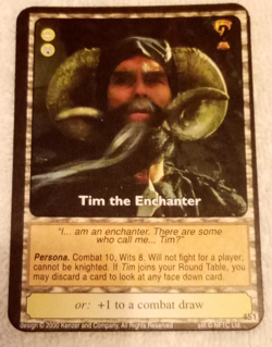 Tim, The Enchanter Monty Python and the Holy Grail ccg nickname of a magic card - Image 1