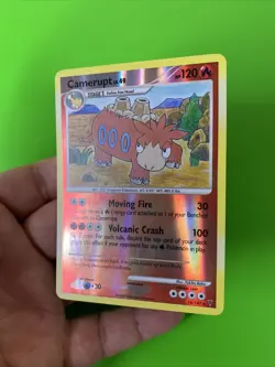 Camerupt 18/147 Supreme Victors Reverse Holo Pokemon Card LP+ - Image 3