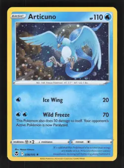 Articuno (Cosmos Holo) Promo Miscellaneous Cards & Products 036/195 NM - Image 1