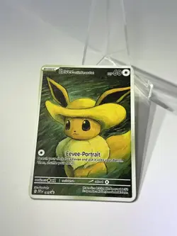 Eevee with StrawHat HP60 Metal Card-Collectible Gift Display. - Image 2