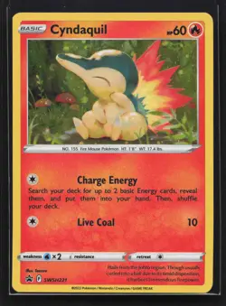 Cyndaquil - (Cosmos Holo) Promo SWSH: Sword & Shield Promo Cards SWSH221 NM - Image 1