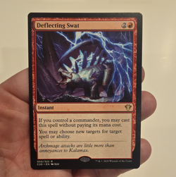 Deflecting Swat Commander 2020 Instant Rare Red Regular English - Image 1