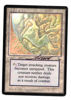 Maze of Ith The Dark signed by artist Anson Maddocks! - Image 1
