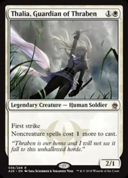 Thalia, Guardian of Thraben - Near Mint MTG Masters 25 - Image 1